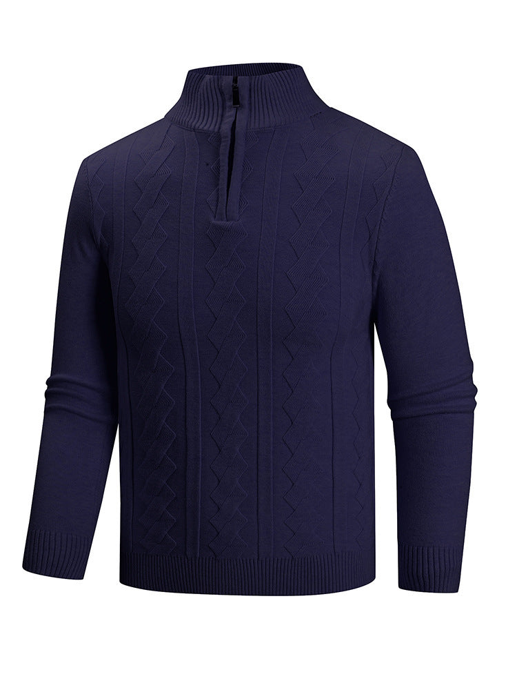 Men's sweater with high collar Lisslune