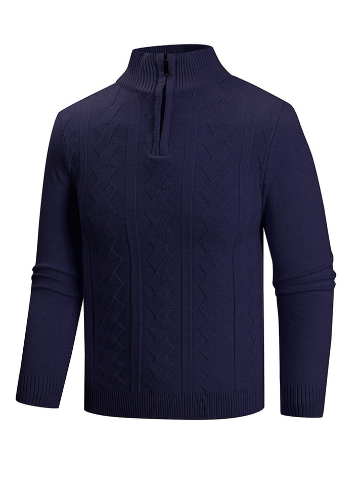 Men's sweater with high collar Lisslune