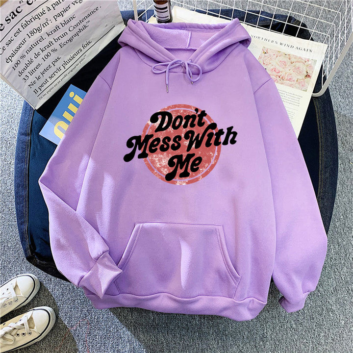 Women's hoodie with casual statement design Lisslune