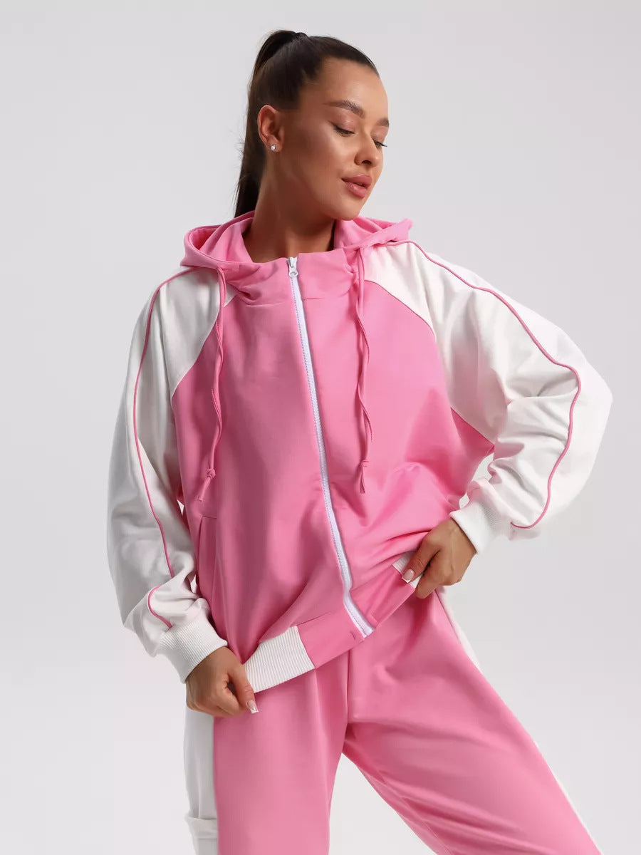 Women's sporty hoodie and jogger set Lisslune