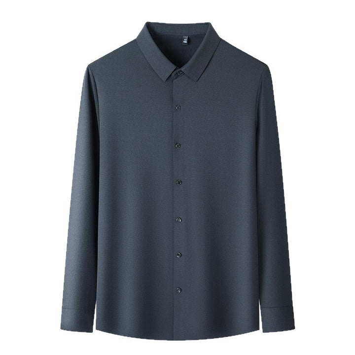 Men's elegant shirt with textured fabric Lisslune