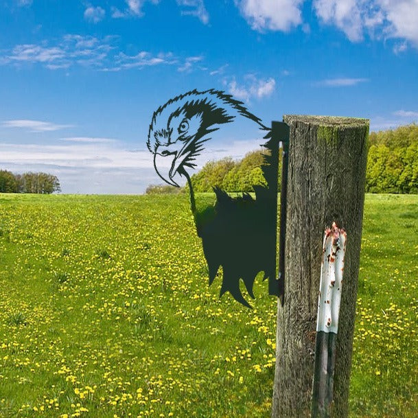 Lisslune | WildPost - Metal Dyresilhouette Fence Caps