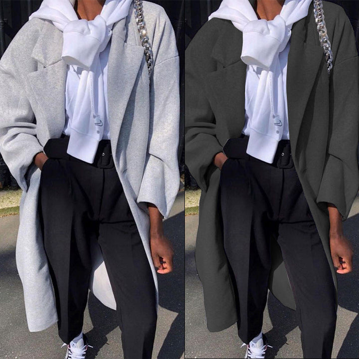 Women's Oversized Coat in Elegant Design Lisslune
