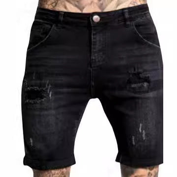 Herren Destroyed Jeansshorts Lisslune