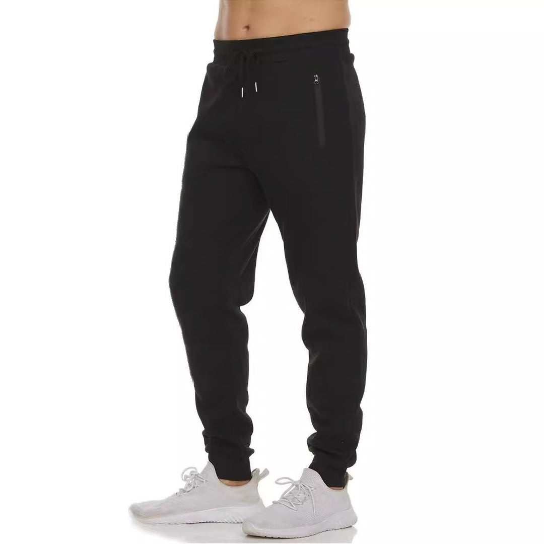 Men's Sporty Jogging Pants with Practical Pockets and Elastic Waistband Lisslune