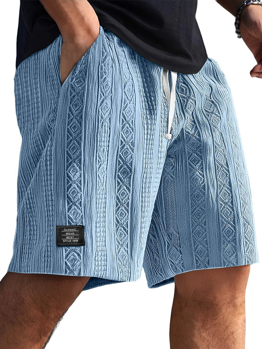 Men's Stylish Leisure Pants in Casual Knit Design Lisslune