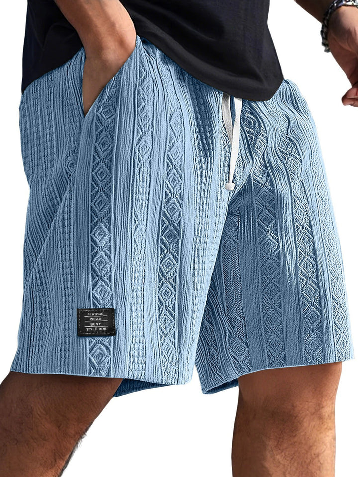 Men's Stylish Leisure Pants in Casual Knit Design Lisslune