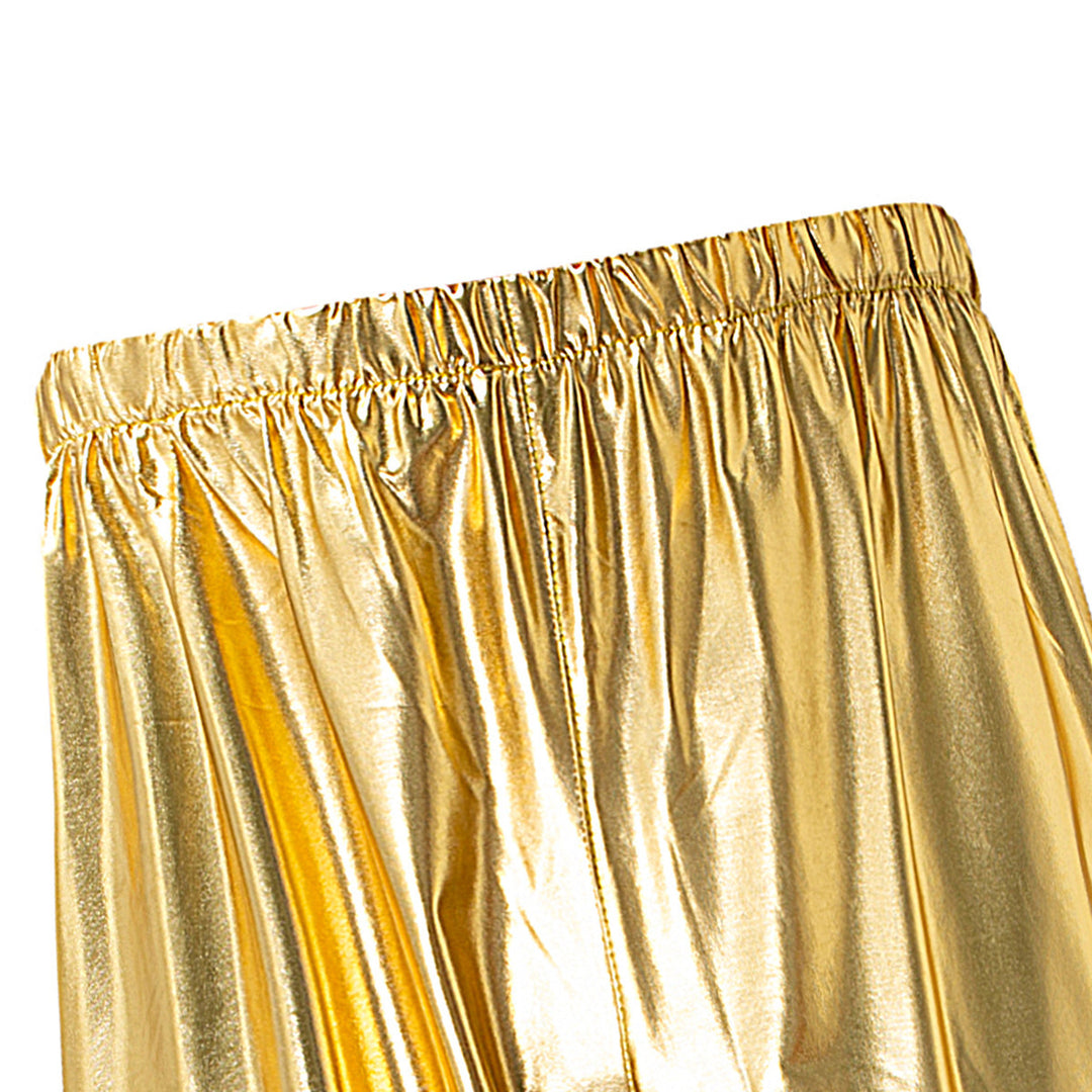 Men's shiny training pants Lisslune