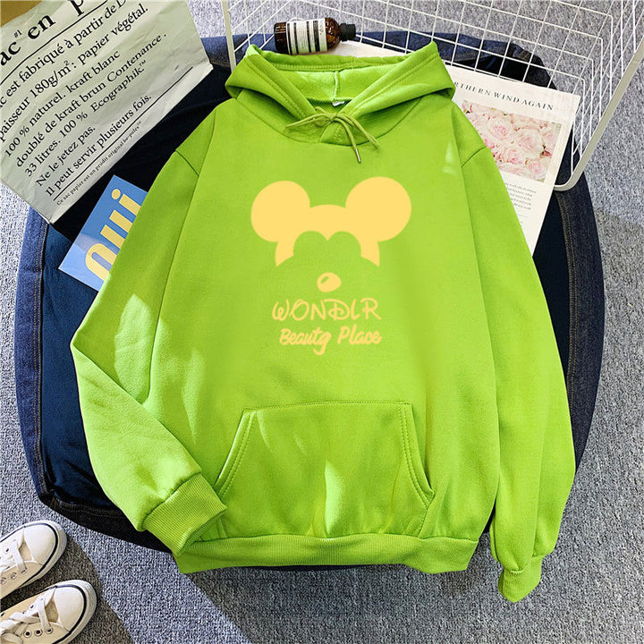 Women's hoodie with playful animal motif Lisslune