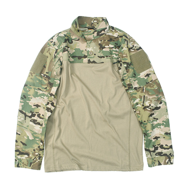 Men's leisure jacket with practical zippered pockets and stylish stand-up collar Lisslune