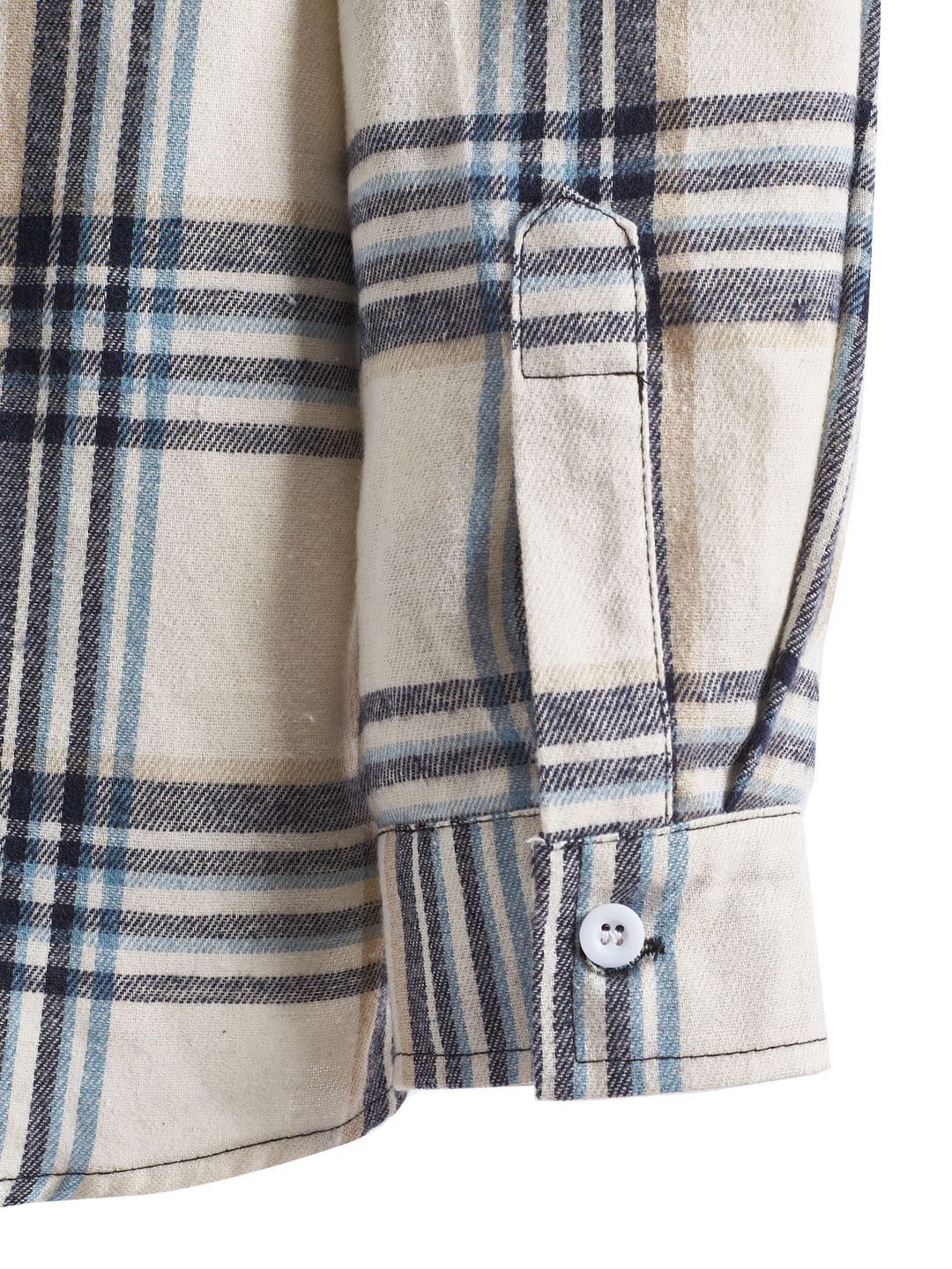 Men's transitional blouse with hood and checkered design Lisslune