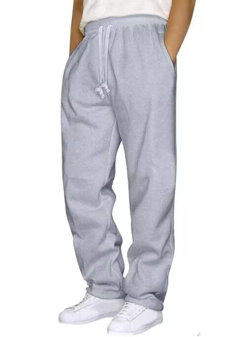 Women's comfortable sweatpants with side pockets and elastic waistband Lisslune