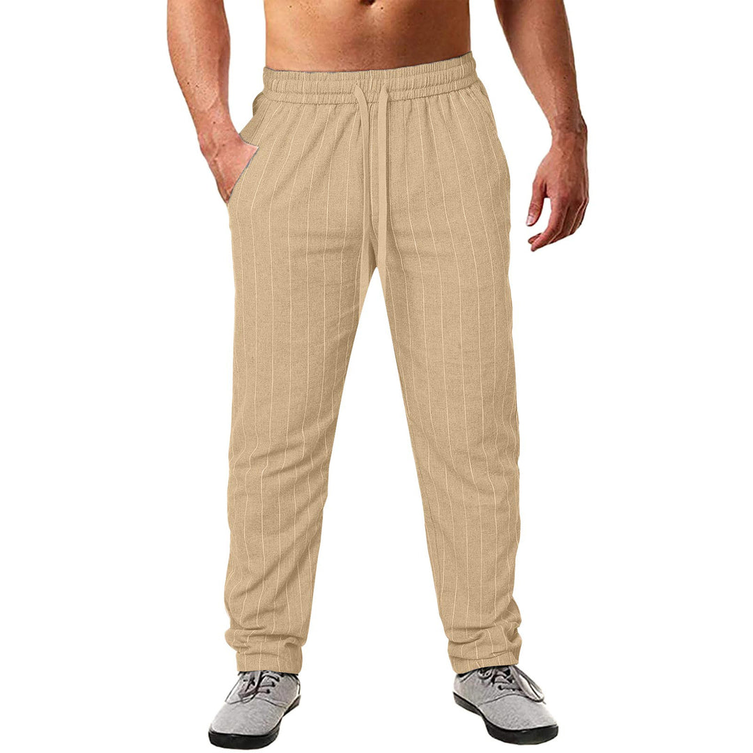 Men's fashionable casual pants with side insert pockets Lisslune