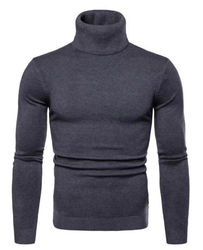 Men's turtleneck sweater made of high-quality cotton Lisslune