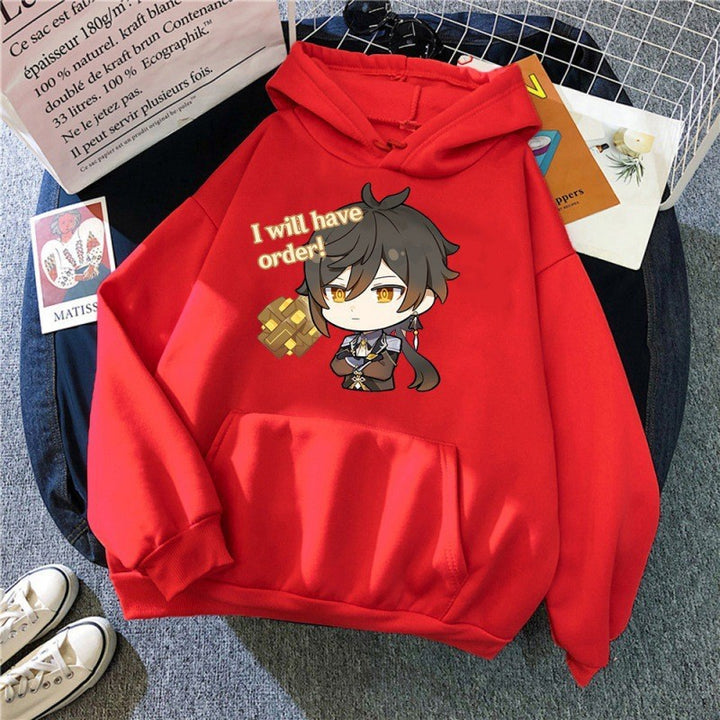 Women's hoodie with cute anime design and comfortable fit Lisslune