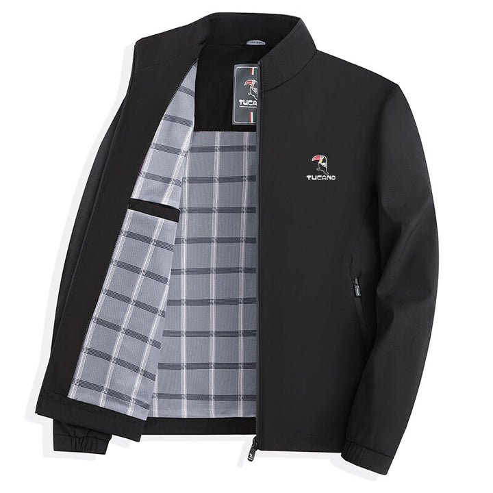 Men's Modern Leisure Jacket with Innovative Design Lisslune