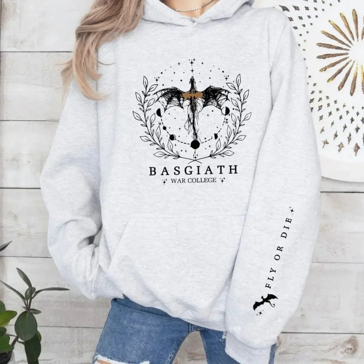 Women's hooded sweatshirt with impressive fantasy design Lisslune