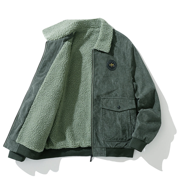 Men's stylish transition jacket with warm fleece lining Lisslune
