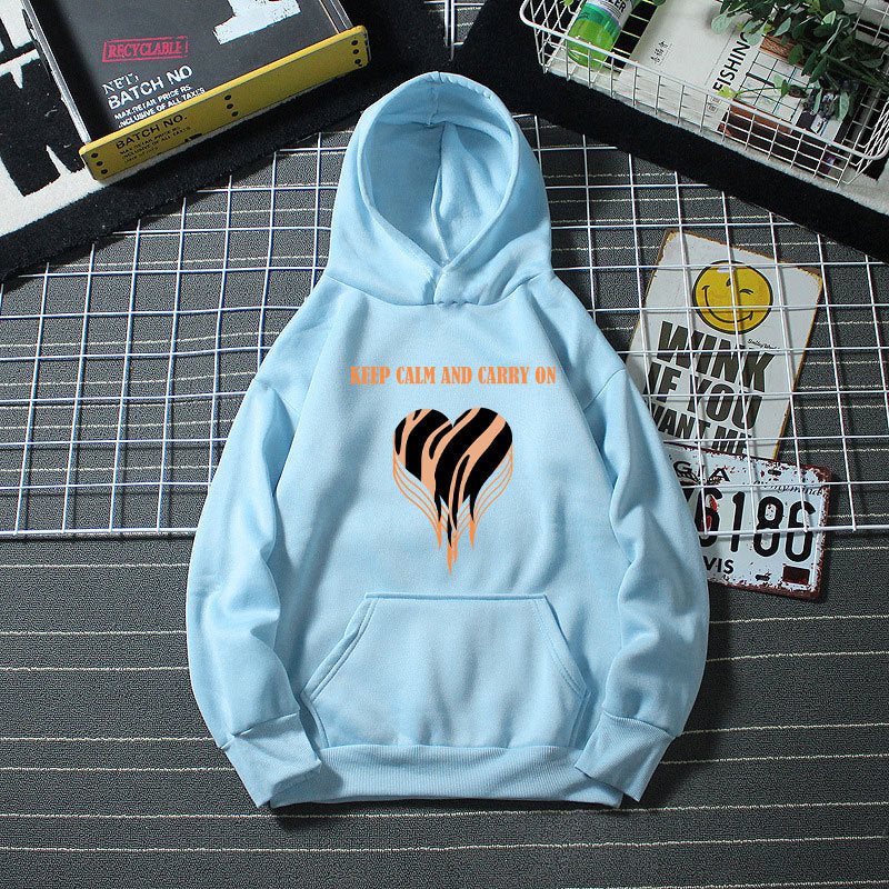 Women's hoodie with trendy heart design and comfortable fit Lisslune