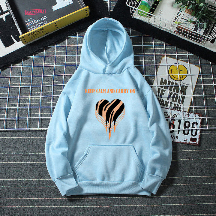Women's hoodie with trendy heart design and comfortable fit Lisslune