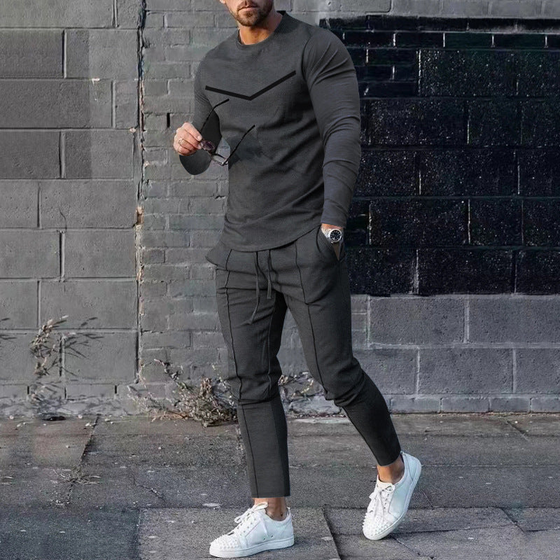 Men's athletic leggings with practical design and breathable function Lisslune