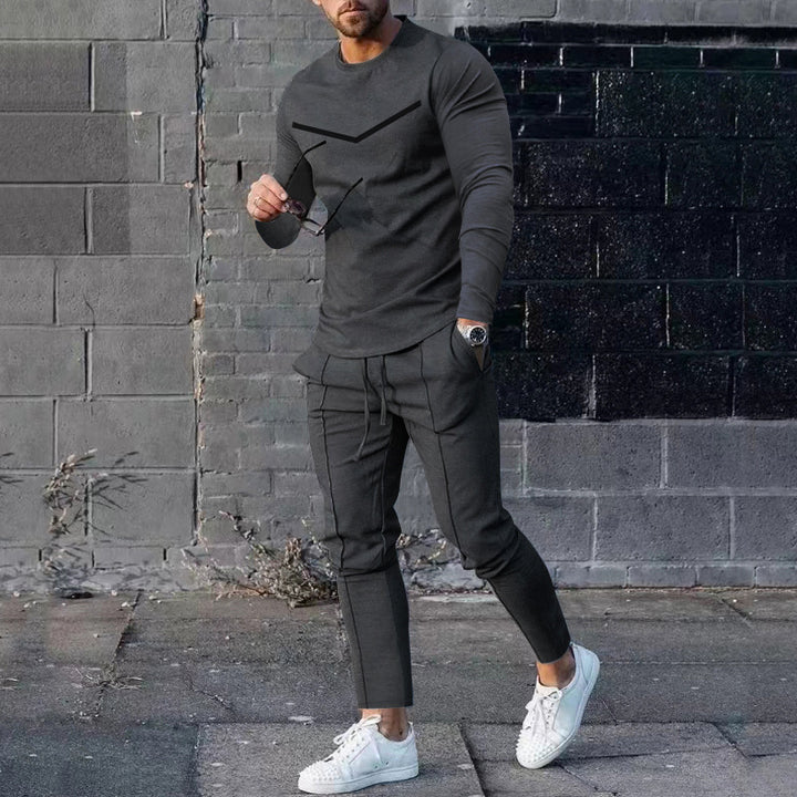 Men's athletic leggings with practical design and breathable function Lisslune