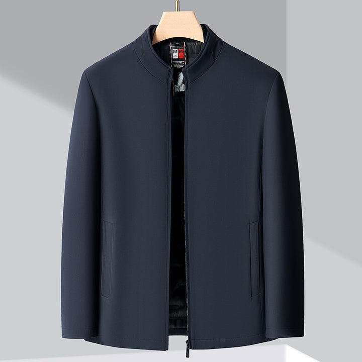 Men's Elegant Long Coat with Modern Cut Lisslune