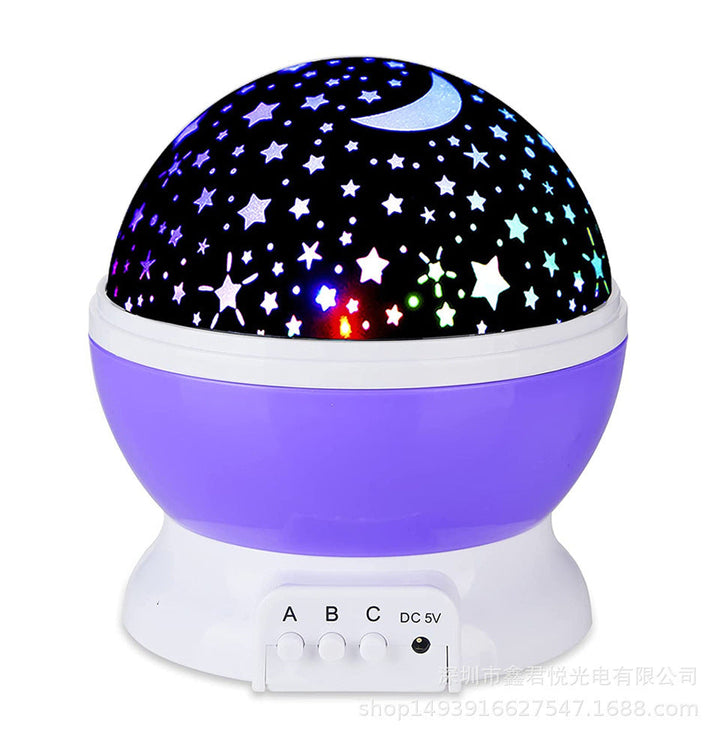Lisslune | Soothing Night Light Ball with Star Projection