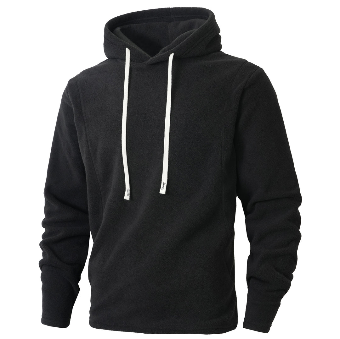 Men's Fleece Hoodie with modern cut and practical pockets Lisslune