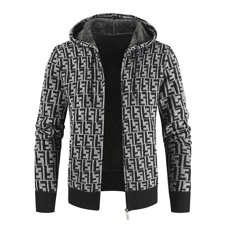 Men's Warm Padded Hooded Jacket Lisslune