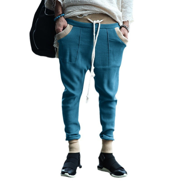 Men's comfortable casual jogging pants with side pockets and elastic waistband Lisslune