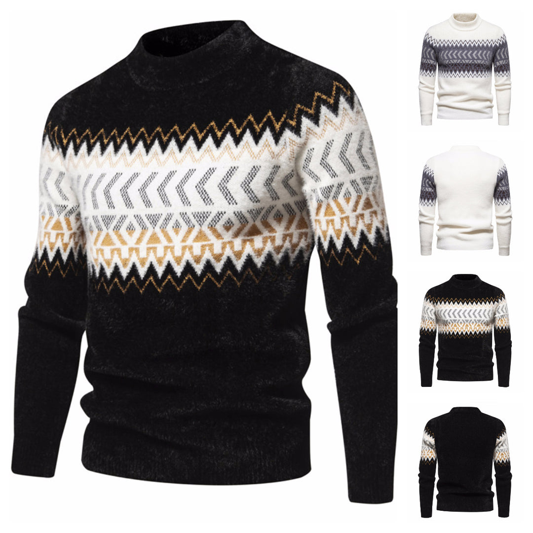 Men's Turtleneck Sweater Lisslune