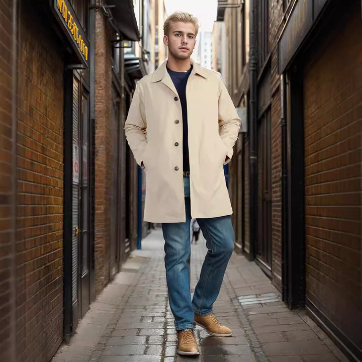 Men's lightweight transitional jacket with sustainable material Lisslune