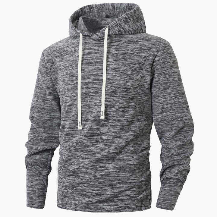 Men's Fleece Hoodie with modern cut and practical pockets Lisslune