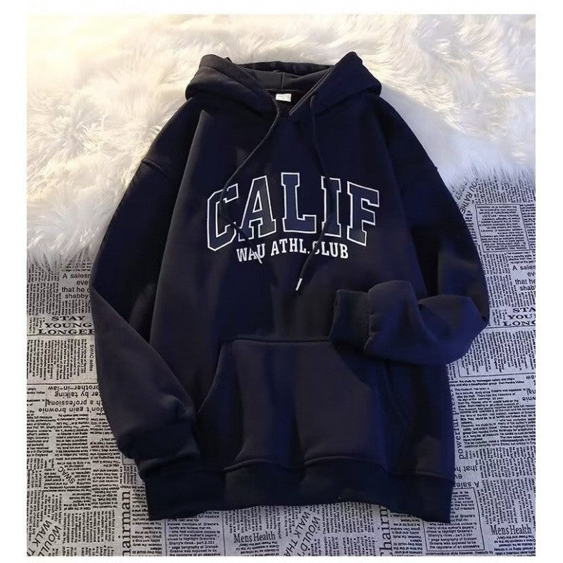 Women's hoodie with eye-catching Uni logo and soft inner lining Lisslune