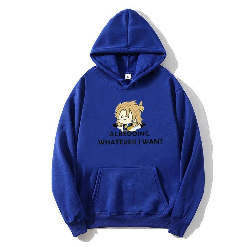 Women’s hoodie with artistic graphic design and motivating lettering Lisslune
