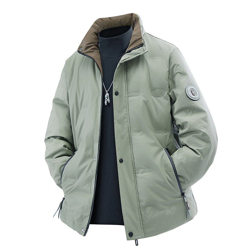 Men's functional jacket with insulating inner lining Lisslune