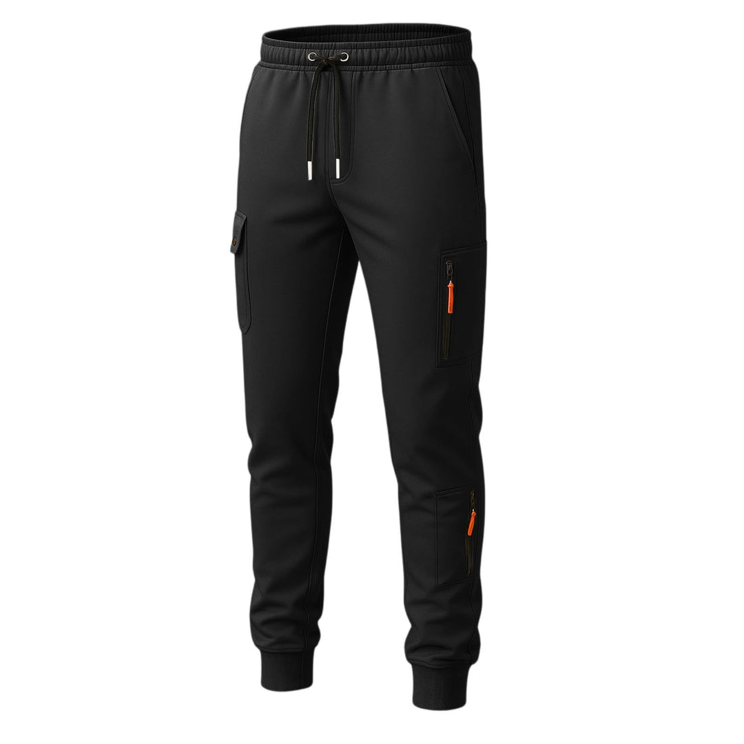 Men's functional cargo jogging pants with pockets Lisslune