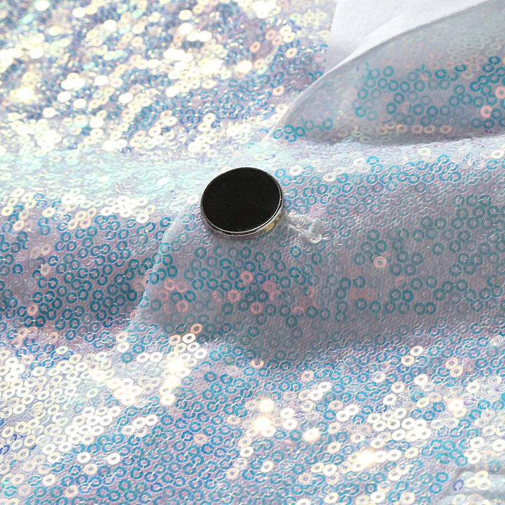 Men's Glamorous Sequin Blazer with Shimmering Effect Lisslune