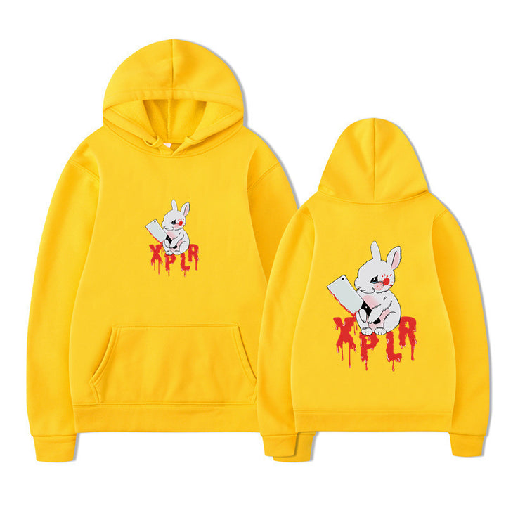 Women's hoodie with striking cartoon motif and comfortable fit Lisslune