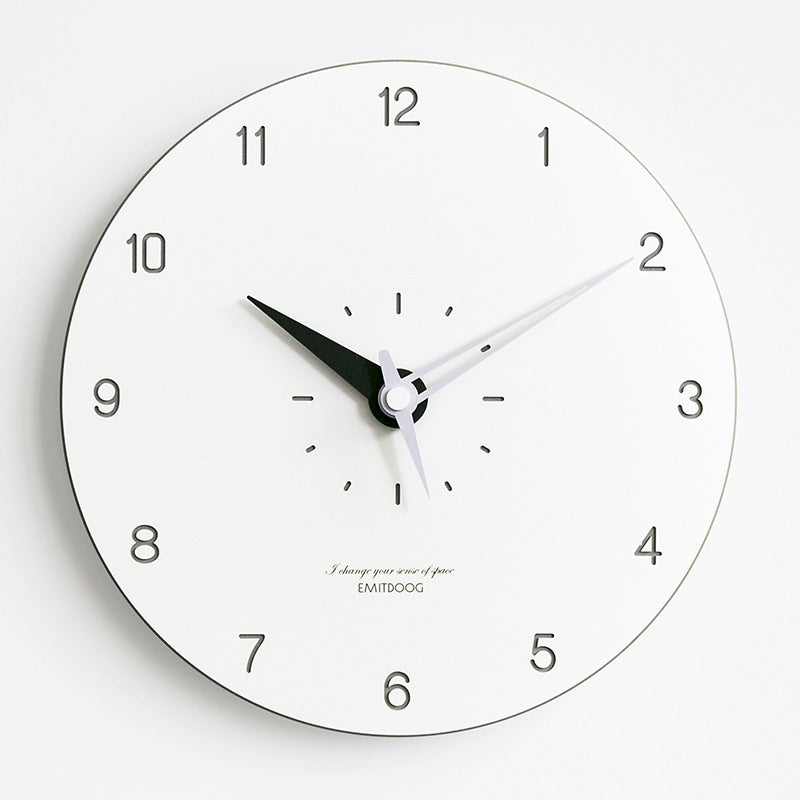 Lisslune | Frendorf™ Minimalistic Modern Round Wall Decor Silent Clock