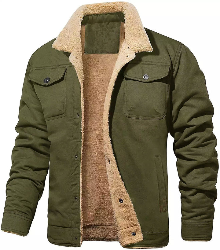 Men's jacket with reversible function and fleece lining Lisslune
