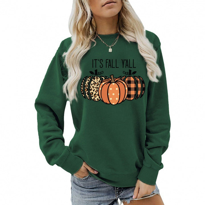 Women’s sweatshirt with playful autumn motif and comfortable fit Lisslune