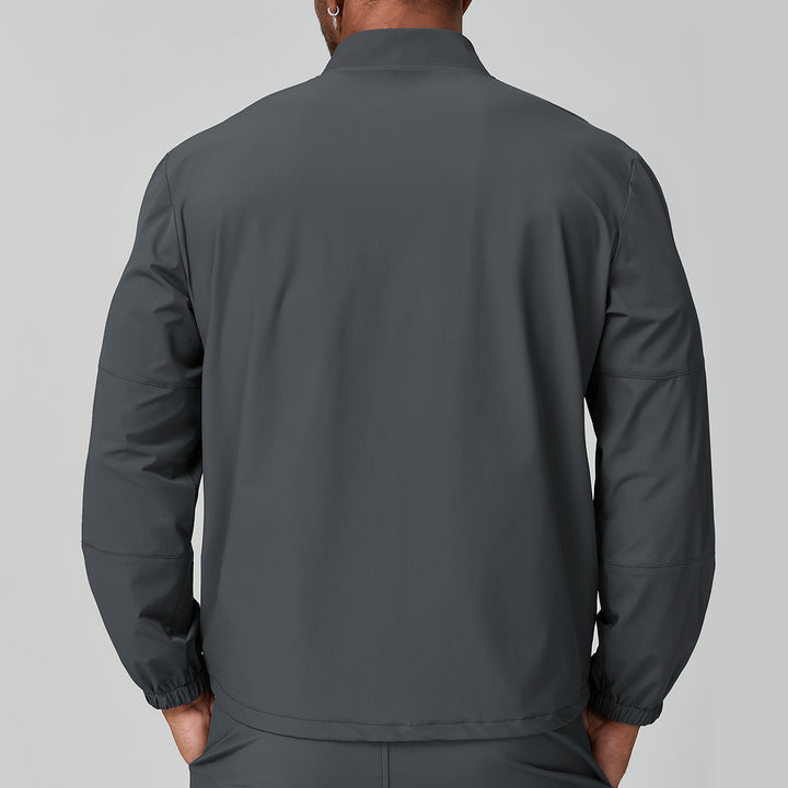 Men's Sporty Jacket with Short Zipper Lisslune