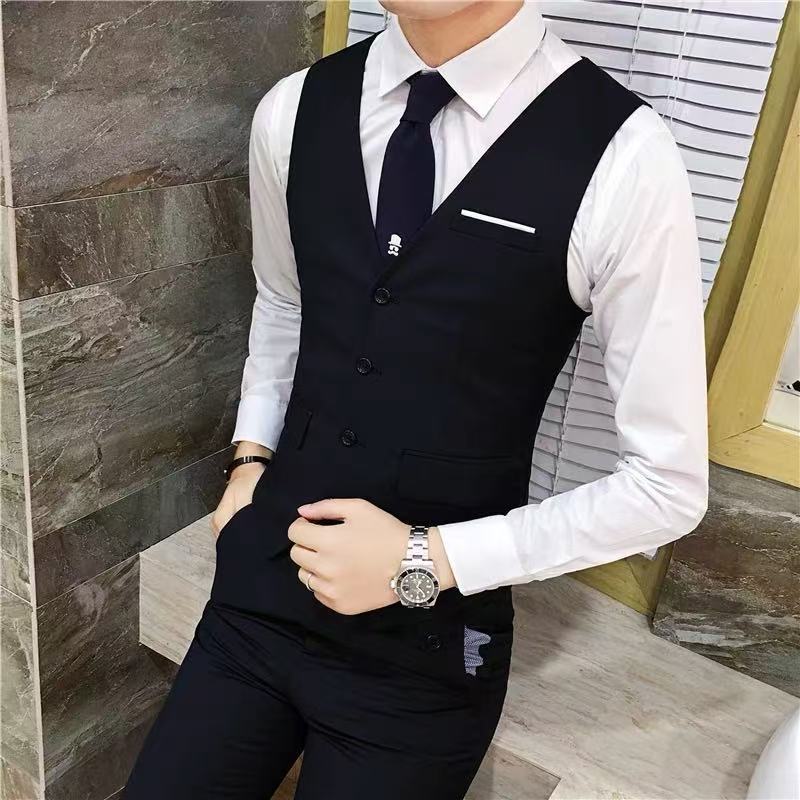 Men's Elegant Slim-Fit Suit with Practical Pockets Lisslune