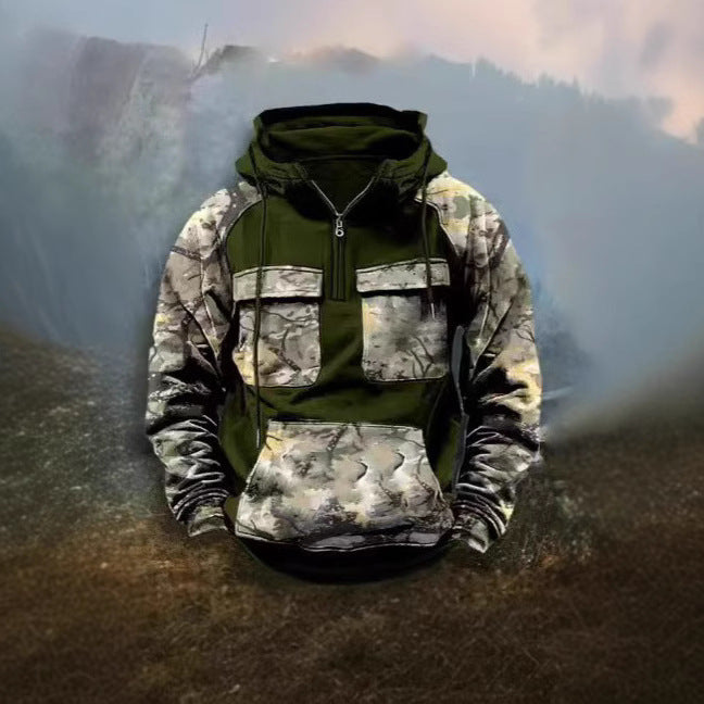 Men's Camouflage Functional Hoodie Lisslune