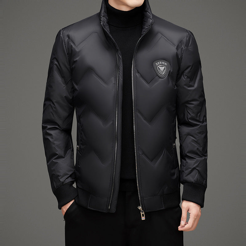 Men's Functional Quilted Jacket with Modern Design Lisslune