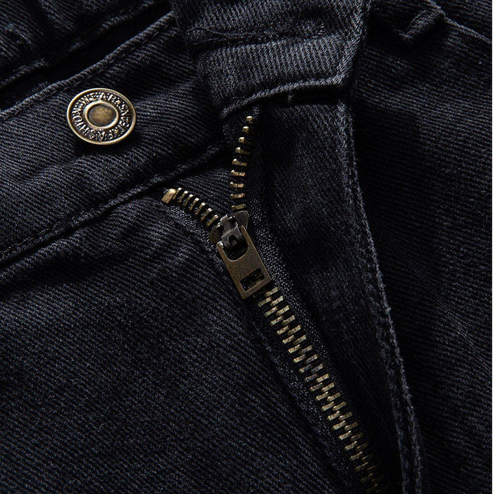 Men's leisure jeans in a casual style with a comfortable fit and high-quality denim Lisslune