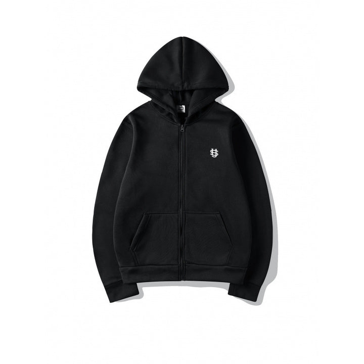 Women's hooded jacket with full zip and practical kangaroo pockets Lisslune