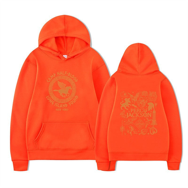 Women's hoodie with artistic mythology print Lisslune
